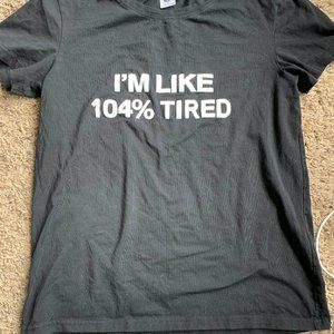 black short sleeve tee